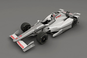 Honda Speedway Aero Kit Front 3/4 view